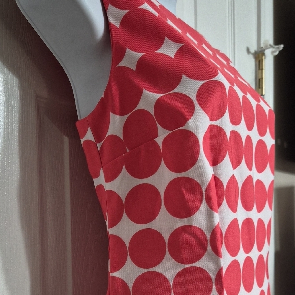 Alyx Pink and White Polka Dot Mini Dress - Picture 3 of 9